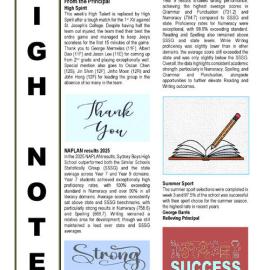 High Notes, Vol 26 No 24, 15 Aug 2025