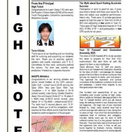 High Notes, Vol 26 No 30, 26 Sep 2025