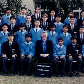 Senior Choir Chamber Choir 2001