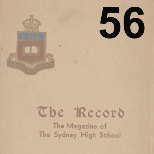 1956 Class - The Record