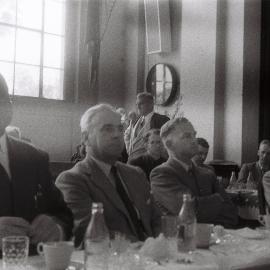 Fourth year farewell lunch to fifth year 1956