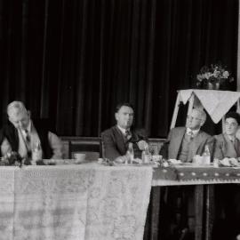 Fourth year farewell lunch to fifth year 1956