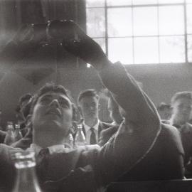 Fourth year farewell lunch to fifth year 1956