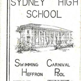 Program: Annual Swimming Carnival 1985
