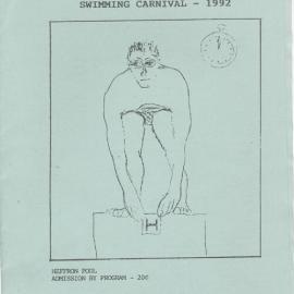 Program: Annual Swimming Carnival 1992