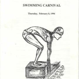 Program: Annual Swimming Carnival 1996