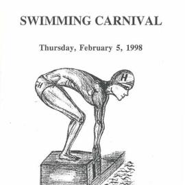 Program: Annual Swimming Carnival 1998