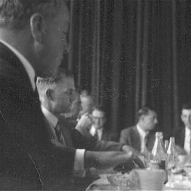 Fourth year farewell lunch to fifth year 1956
