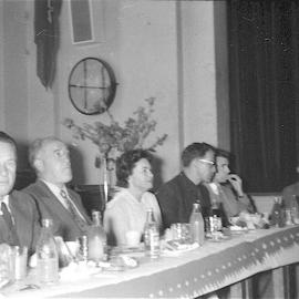 Fourth year farewell lunch to fifth year 1956