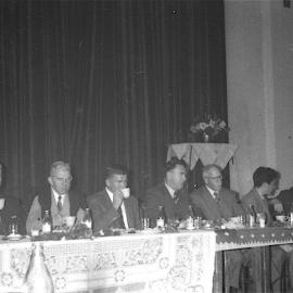 Fourth year farewell lunch to fifth year 1956