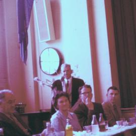Fourth year farewell lunch to fifth year 1956