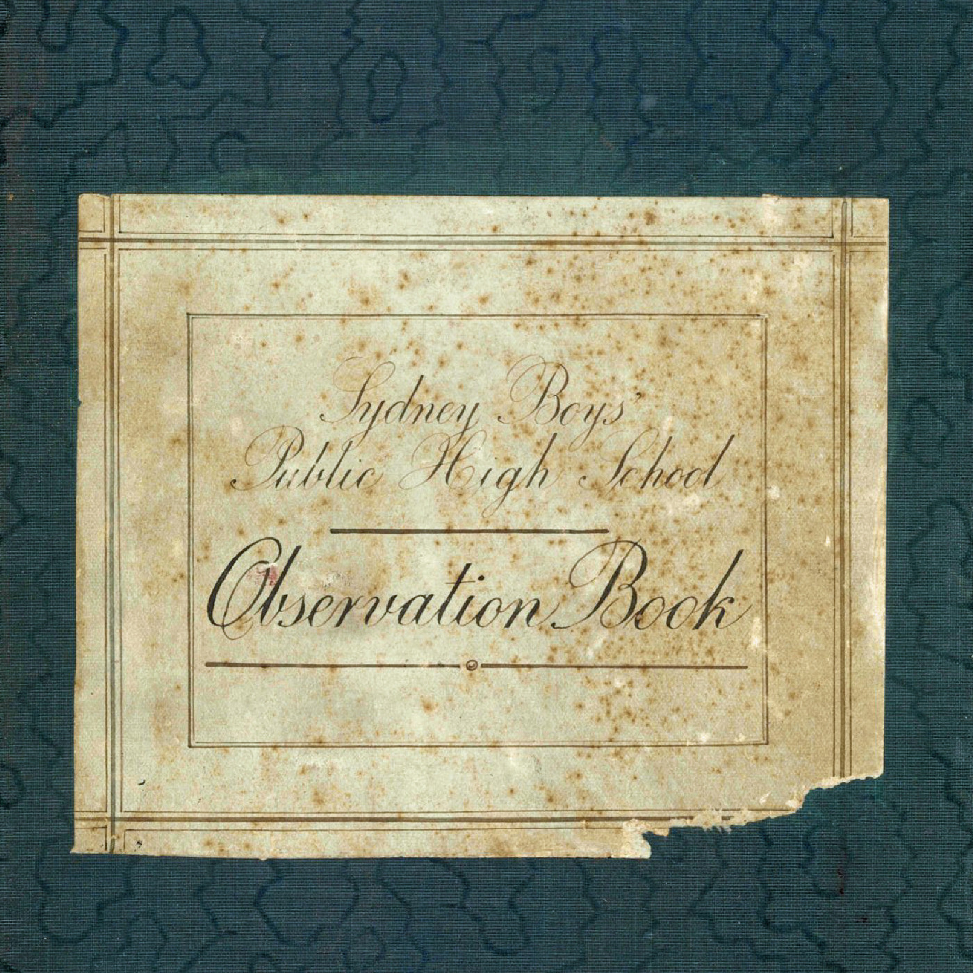Observation Book 1894-
