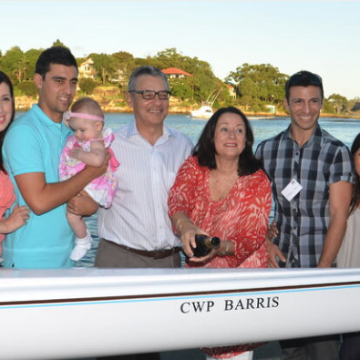 Boat naming ceremony, 4 February 2012