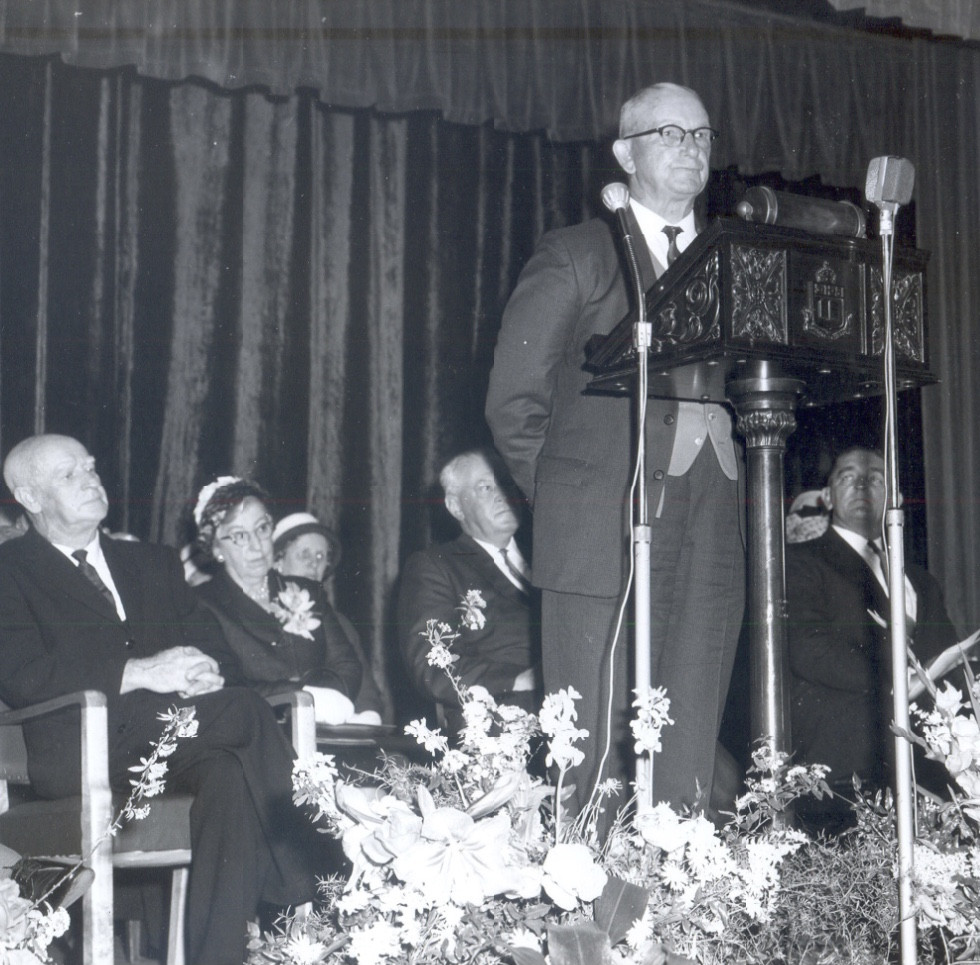 Official opening of the Killip Wing, 4 October 1963