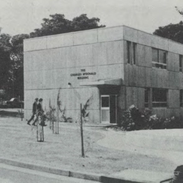 Official opening of the Charles McDonald Building, 17 March 1972