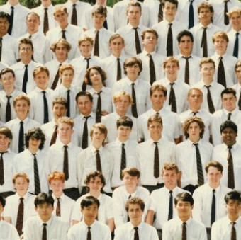 Class photographs 1990