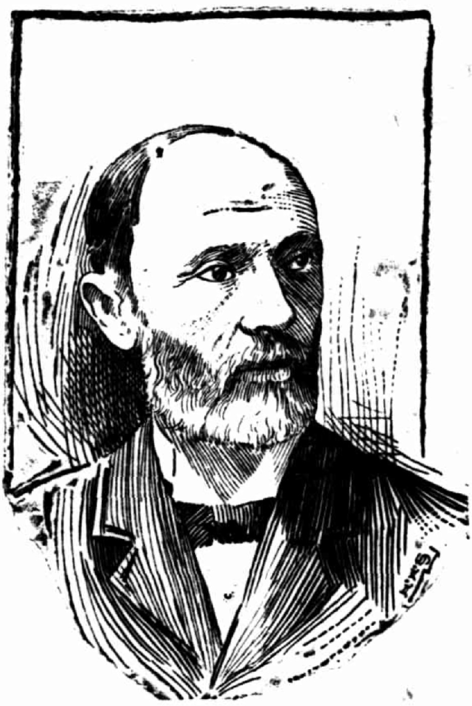 James Alexander Hogue (1846 - 1920). Minister of Public Instruction, 1898-1899.