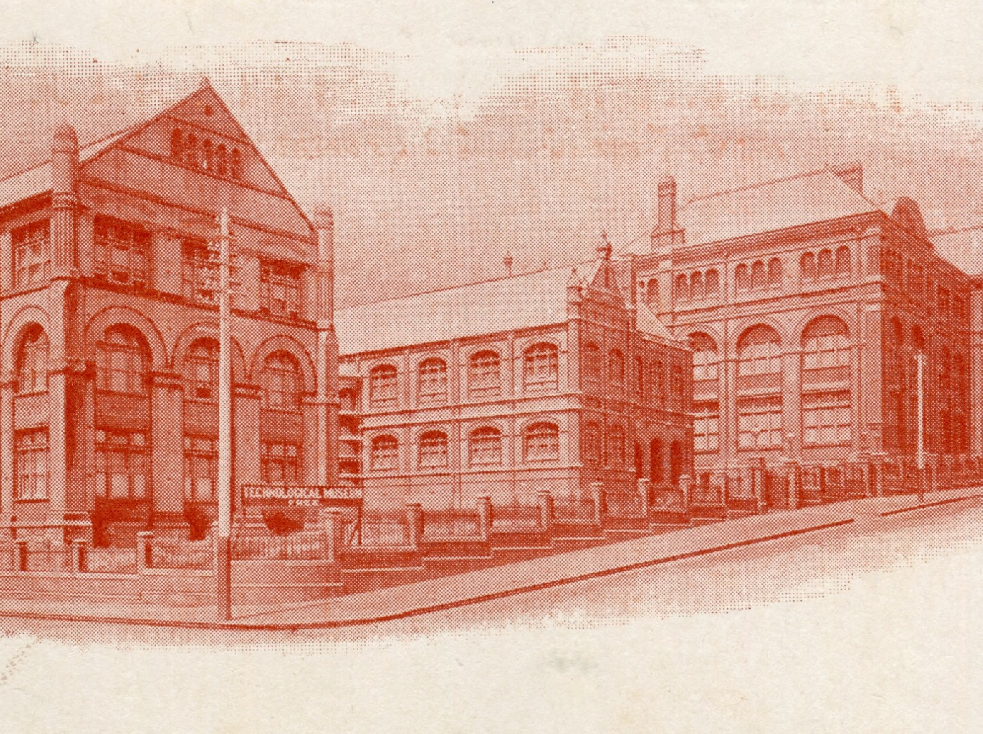 The Technical College buildings, next to Sydney High School in Mary Ann Street, Ultimo.