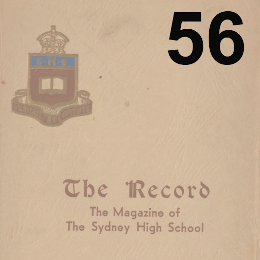 1956 Class - The Record